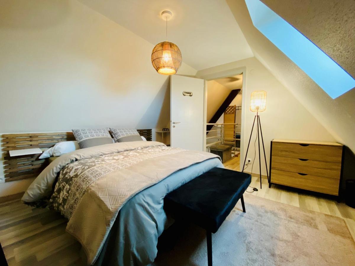 L'Envolee Alsacienne - Magnifique Appartement En Duplex Ostheim Eksteriør bilde